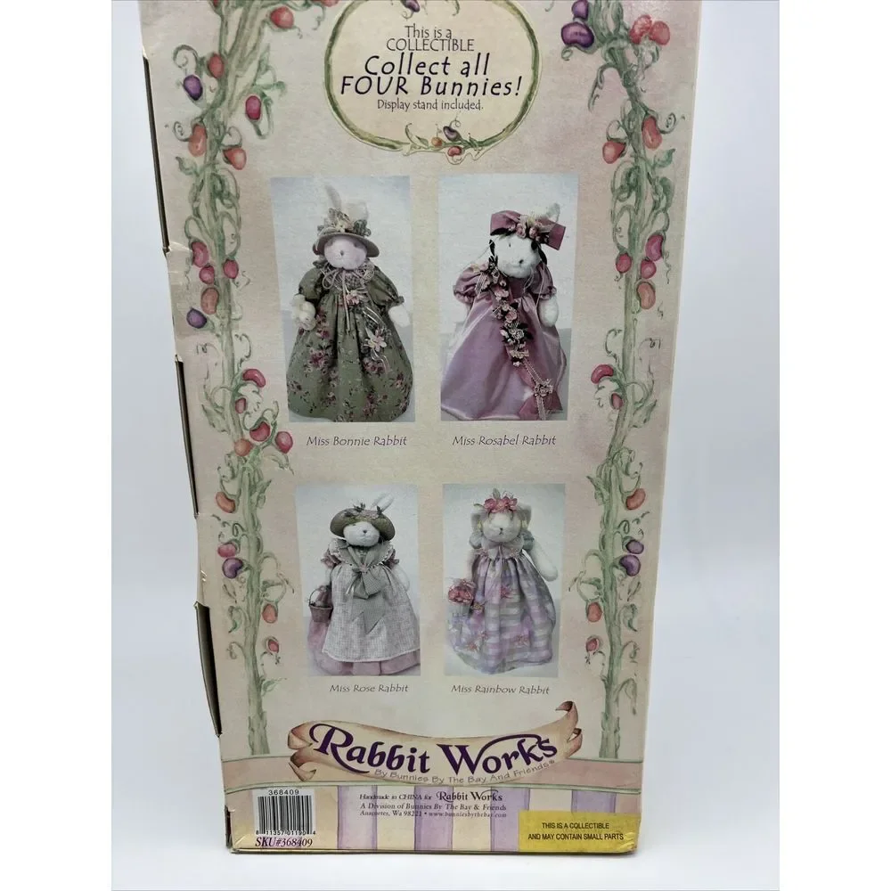 Rabbit Works Miss‎ Rainbow Rabbit new collectible Vintage